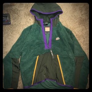 Nike Mens sportswear Sherpa 1/2 zip fleece